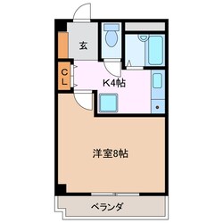 中川原駅 徒歩25分 3階の物件間取画像